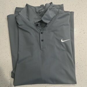 Men’s Nike Polo - Silver/Grey